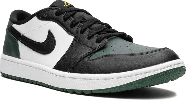 Air Jordan 1 Low G "White/Black/Noble Green/Pollen" sneakers - Image 2