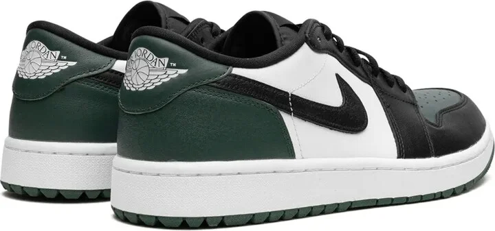 Air Jordan 1 Low G "White/Black/Noble Green/Pollen" sneakers - Image 3