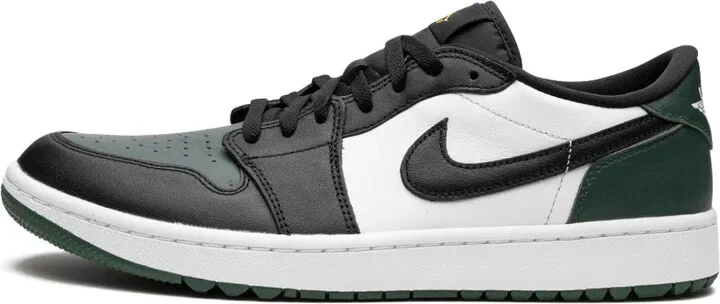 Air Jordan 1 Low G "White/Black/Noble Green/Pollen" sneakers - Image 5