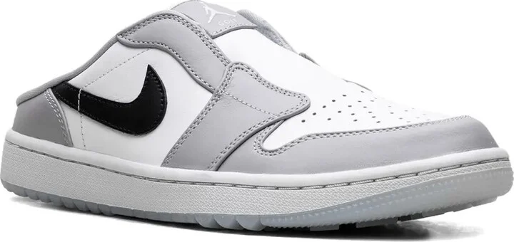 Air Jordan 1 Low Golf "Wolf Grey/Sail/Photon Dust/Black" slides - Image 2
