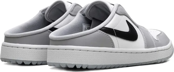 Air Jordan 1 Low Golf "Wolf Grey/Sail/Photon Dust/Black" slides - Image 3