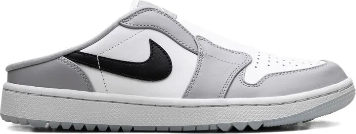 Air Jordan 1 Low Golf "Wolf Grey/Sail/Photon Dust/Black" slides