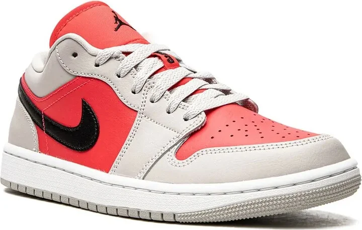 Air Jordan 1 Low "Light Iron Ore/Siren Red" sneakers - Image 2