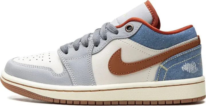 Air Jordan 1 Low "Phantom/Denim" sneakers - Image 5
