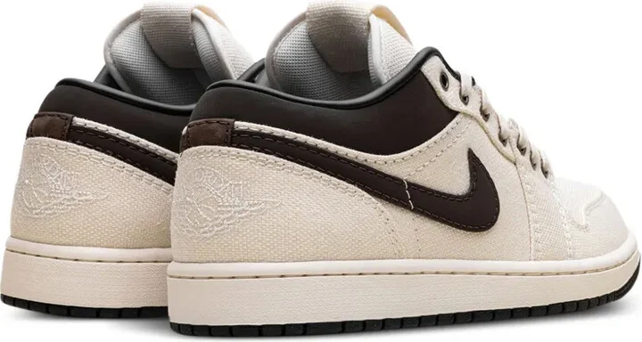 Air Jordan 1 Low Premium "Pale Ivory/Baroque Brown" sneakers - Image 3
