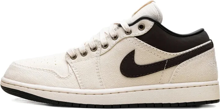 Air Jordan 1 Low Premium "Pale Ivory/Baroque Brown" sneakers - Image 5