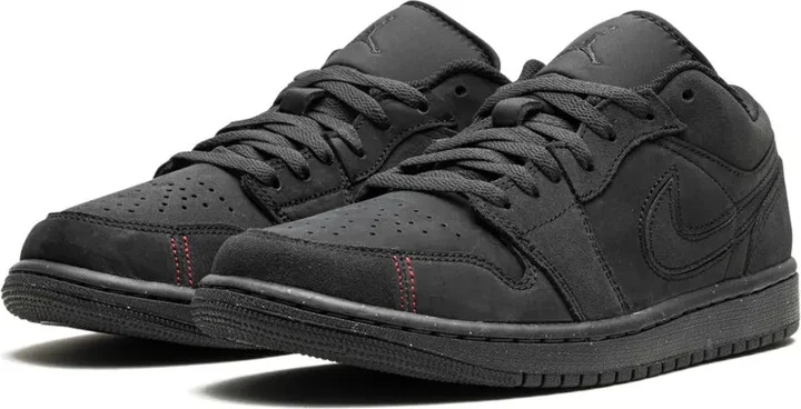 Air Jordan 1 Low SE Craft "Dark Smoke/Red" sneakers - Image 5