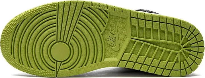 Air Jordan 1 Low SE "Vivid Green Snakeskin" sneakers - Image 4