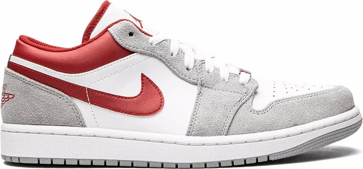 Air Jordan 1 Low SE "White/Grey/Red" sneakers