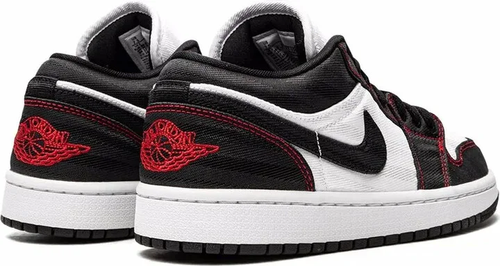Air Jordan 1 Low Utility “White/Black/Red” sneakers - Image 3
