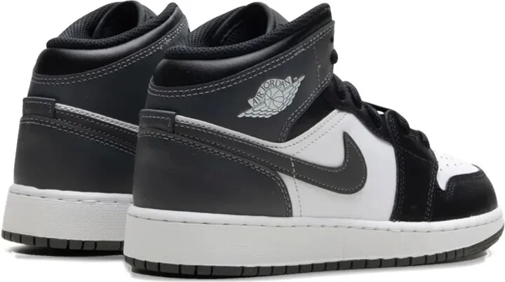 Air Jordan 1 Mid "Black/ Iron Grey/ White" sneakers - Image 3