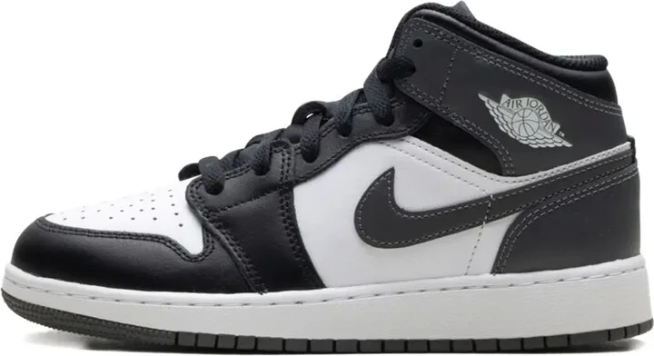 Air Jordan 1 Mid "Black/ Iron Grey/ White" sneakers - Image 5
