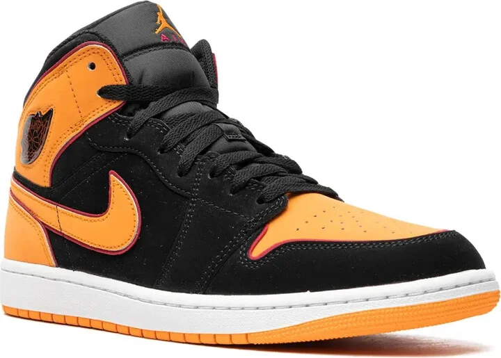 Air Jordan 1 Mid "Black Orange" sneakers - Image 2
