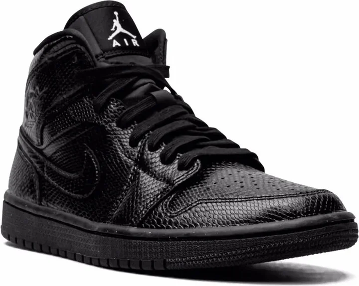 Air Jordan 1 Mid "Black Snakeskin" sneakers - Image 2