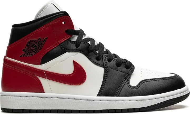 Air Jordan 1 Mid "Black Toe" sneakers