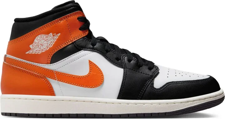 Air Jordan 1 Mid "Black Toe Starfish" sneakers