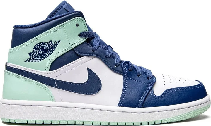 Air Jordan 1 Mid "Blue Mint" sneakers