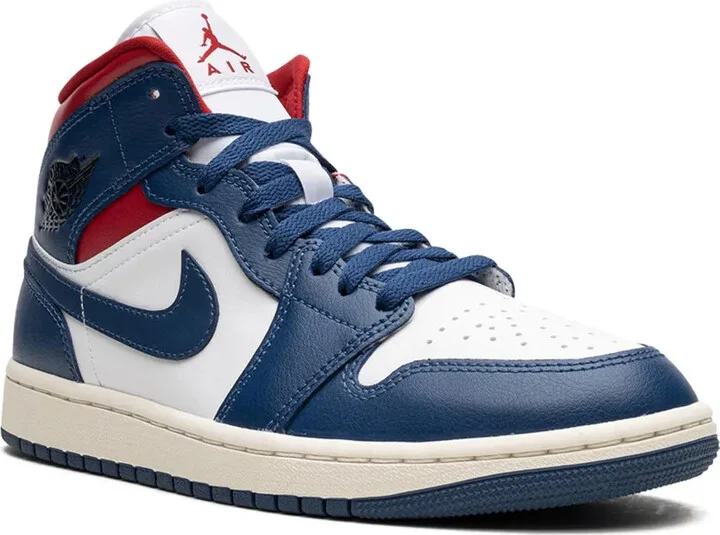 Air Jordan 1 Mid "Blue / Red" sneakers - Image 2