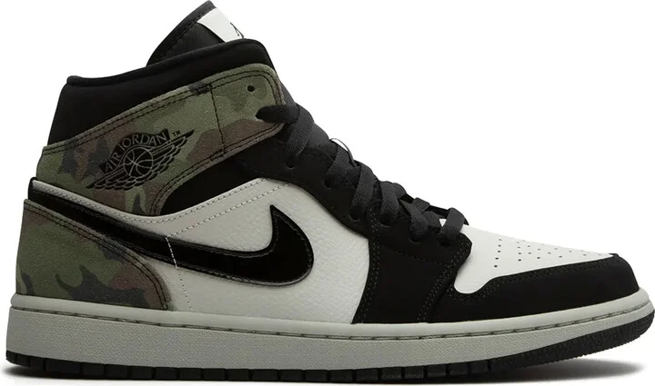 Air Jordan 1 Mid "Camo" sneakers