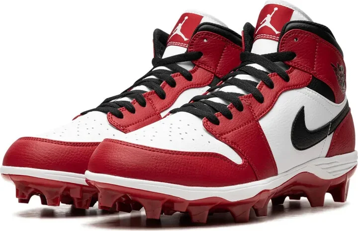 Air Jordan 1 Mid "Chicago" baseball cleats - Image 5