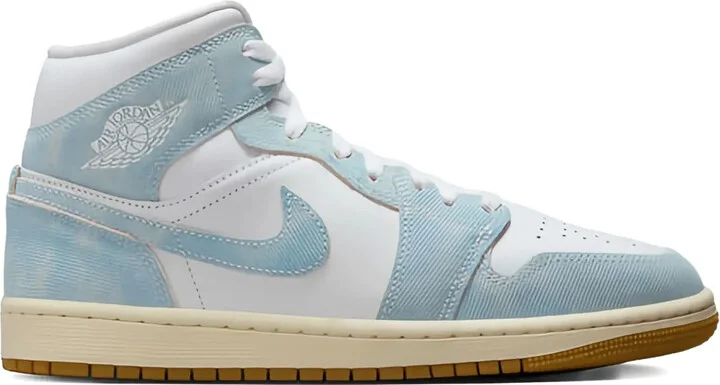 Air Jordan 1 Mid "Denim/Gum" sneakers