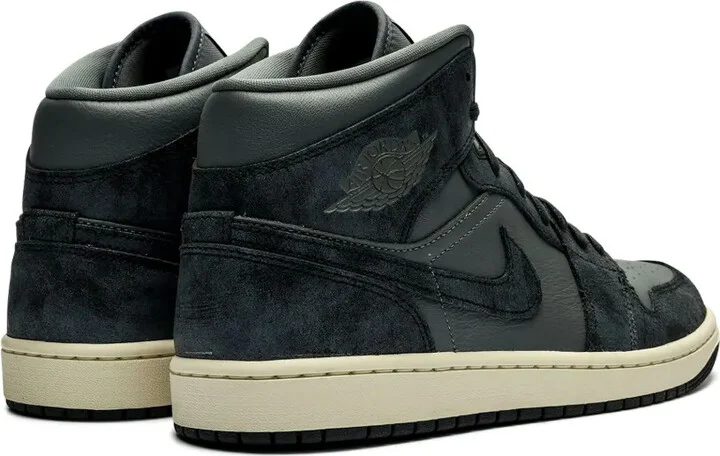 Air Jordan 1 Mid "Distressed Smoke Grey" sneakers - Image 3