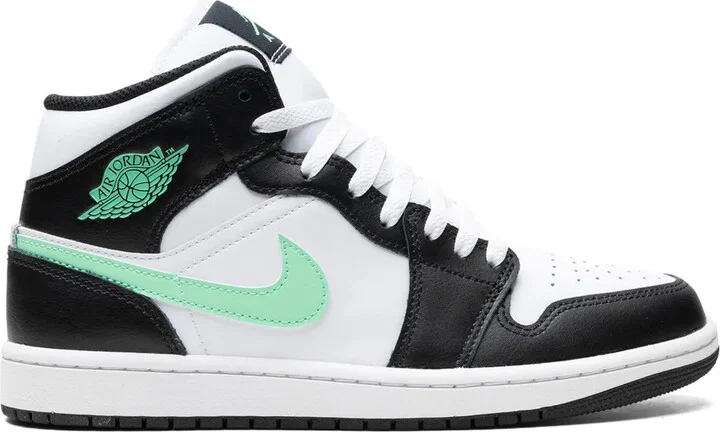 Air Jordan 1 Mid "Green Glow" sneakers