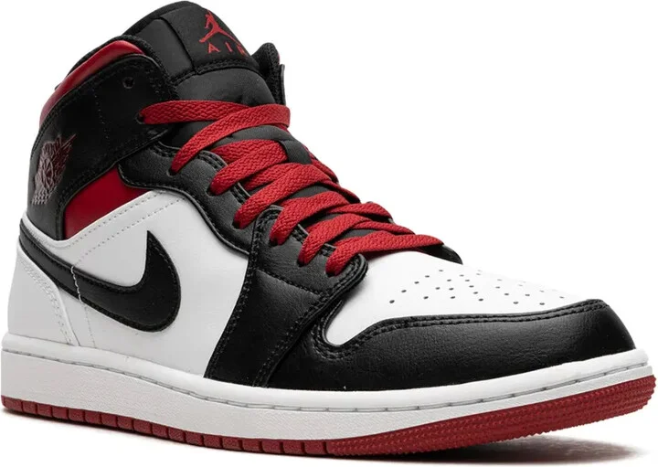 Air Jordan 1 Mid "Gym Red/Black Toe" sneakers - Image 2