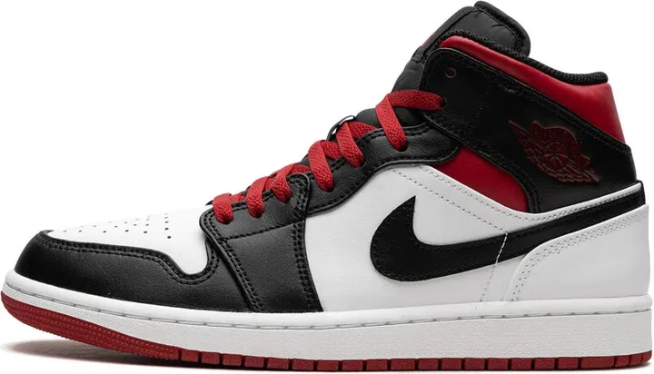 Air Jordan 1 Mid "Gym Red/Black Toe" sneakers - Image 5