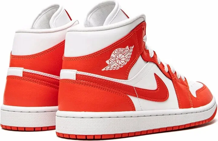 Air Jordan 1 Mid "Habanero Red" sneakers - Image 3