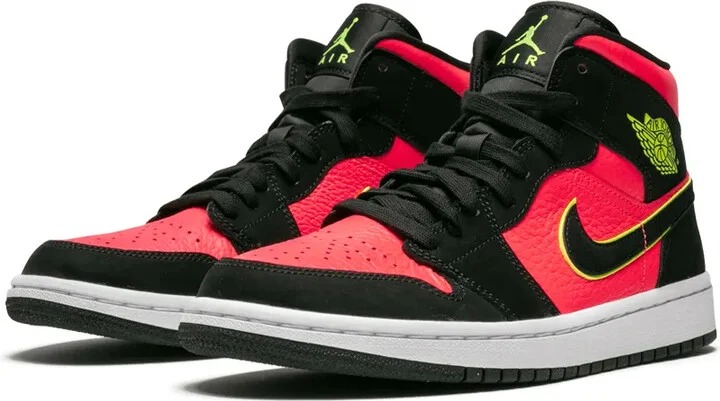 Air Jordan 1 Mid "Hot Punch/Volt" sneakers - Image 2