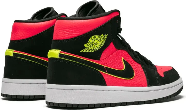 Air Jordan 1 Mid "Hot Punch/Volt" sneakers - Image 3