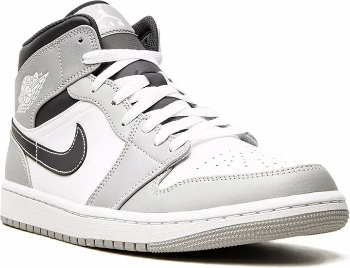 Air Jordan 1 Mid "Light Smoke Grey 2.0" sneakers - Image 2