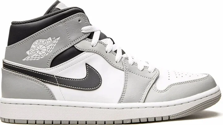 Air Jordan 1 Mid "Light Smoke Grey 2.0" sneakers