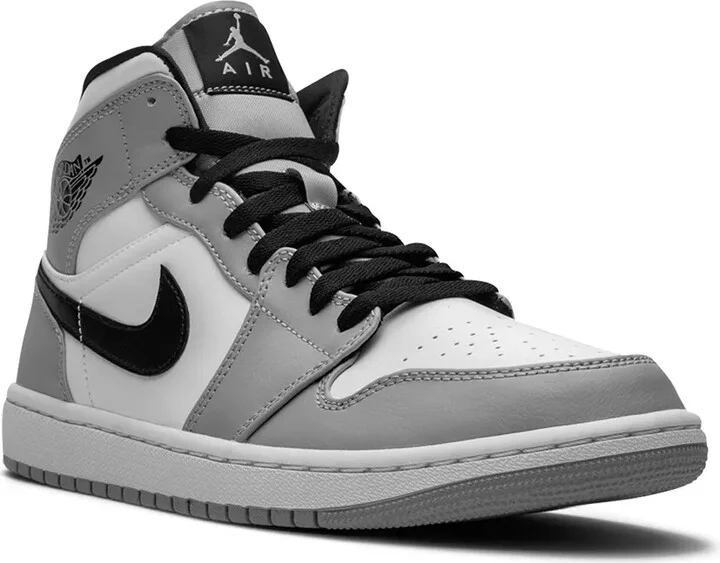 Air Jordan 1 Mid "Light Smoke Grey" sneakers - Image 2