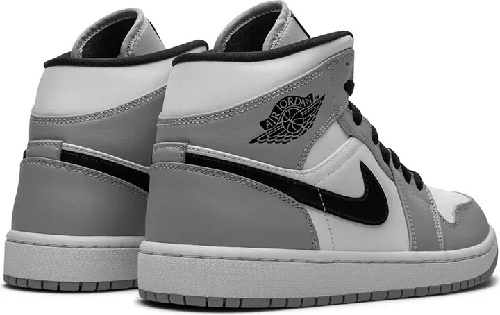 Air Jordan 1 Mid "Light Smoke Grey" sneakers - Image 3