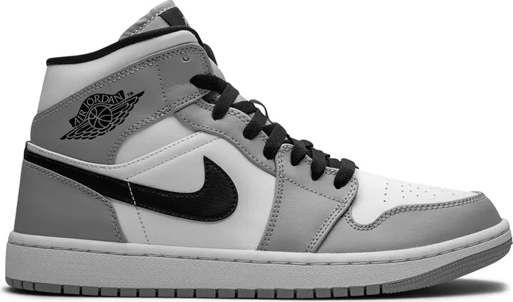 Air Jordan 1 Mid "Light Smoke Grey" sneakers