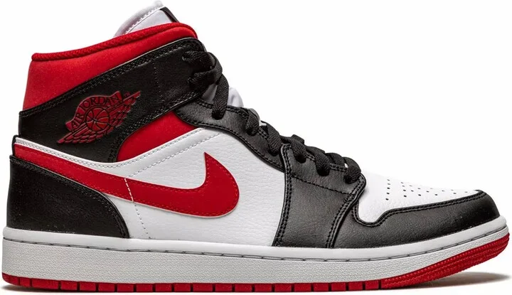 Air Jordan 1 Mid "Metallic Red" sneakers
