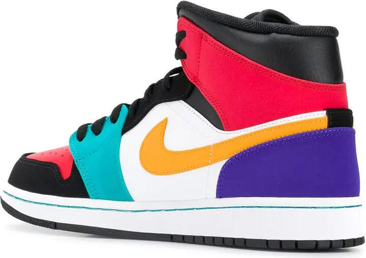 Air Jordan 1 Mid multicolor - Image 3