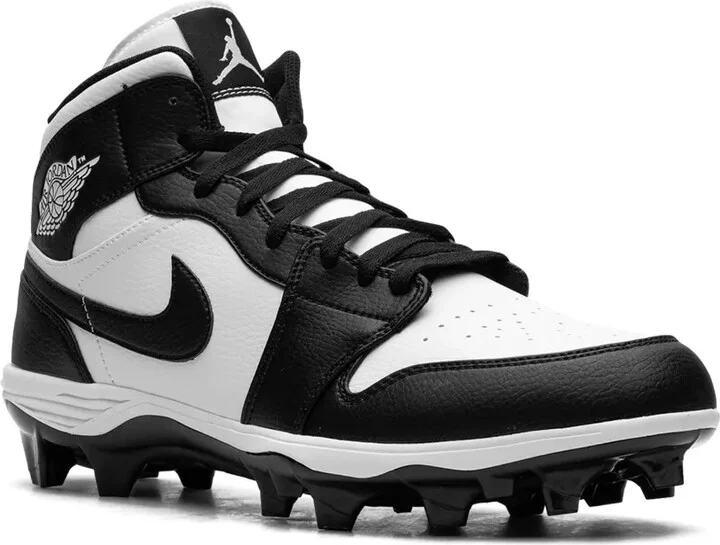 Air Jordan 1 Mid "Panda" cleats - Image 2