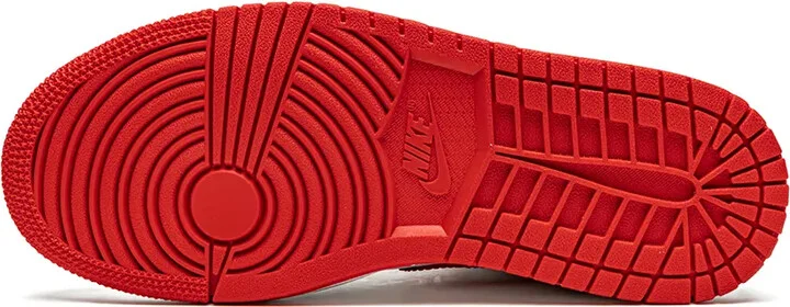Air Jordan 1 Mid "Patent Leather Navy/White/Red" sneakers - Image 4