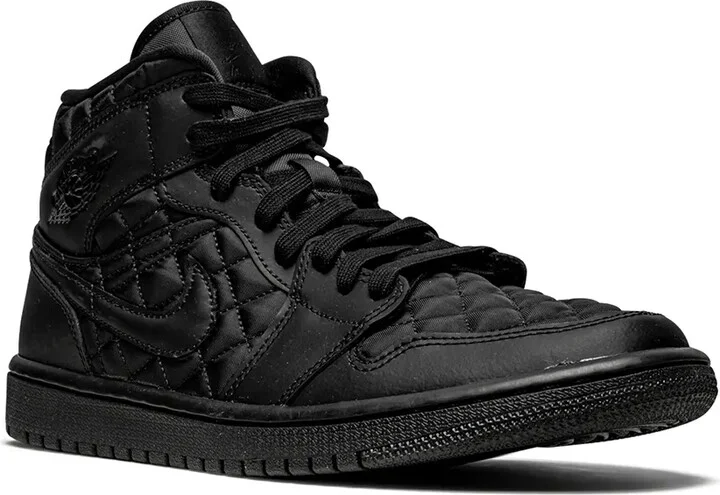 Air Jordan 1 Mid Quilted "Black" sneakers - Image 2