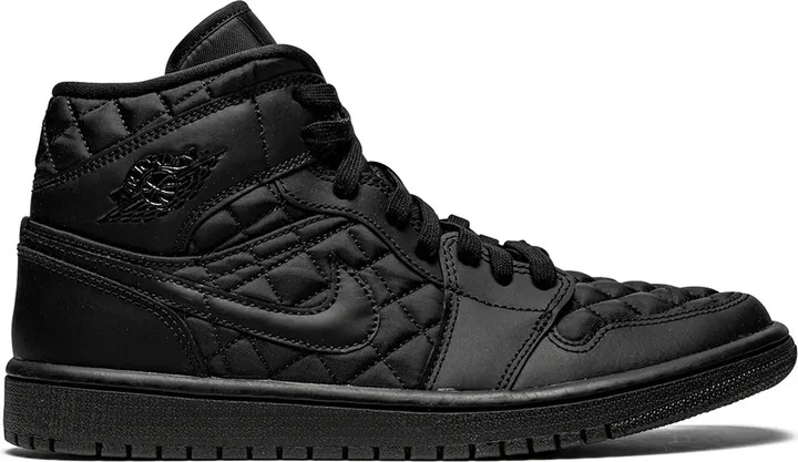 Air Jordan 1 Mid Quilted "Black" sneakers