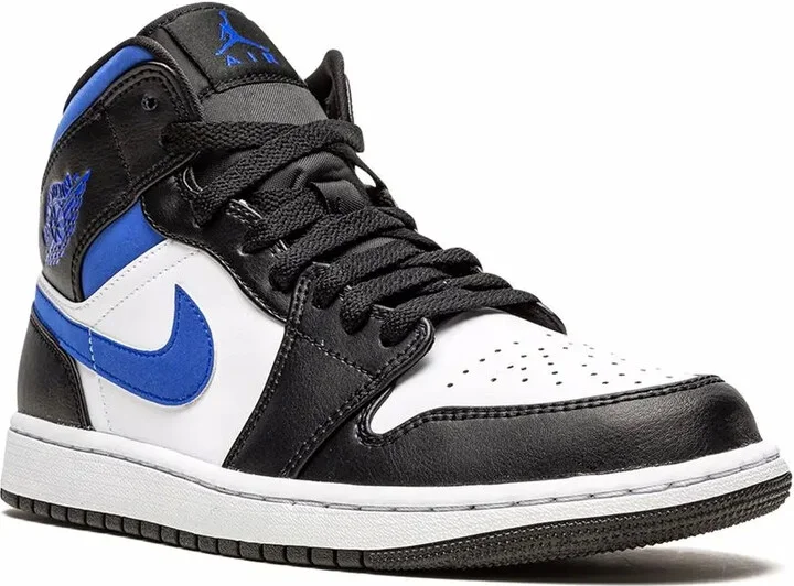 Air Jordan 1 Mid "Racer Blue/Black/White" sneakers - Image 2