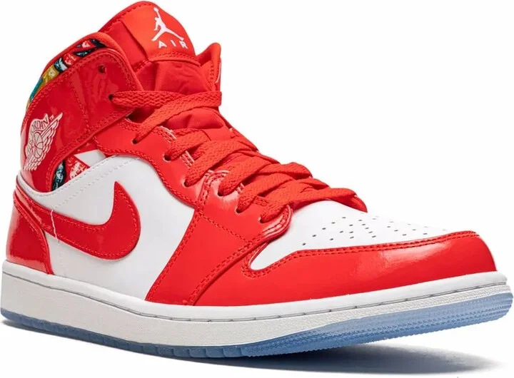 Air Jordan 1 Mid SE "Barcelona Sweater" sneakers - Image 2
