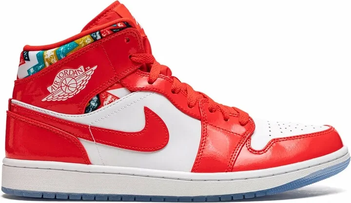 Air Jordan 1 Mid SE "Barcelona Sweater" sneakers