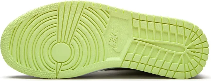 Air Jordan 1 Mid SE "Barely Volt/Chile Red" sneakers - Image 4
