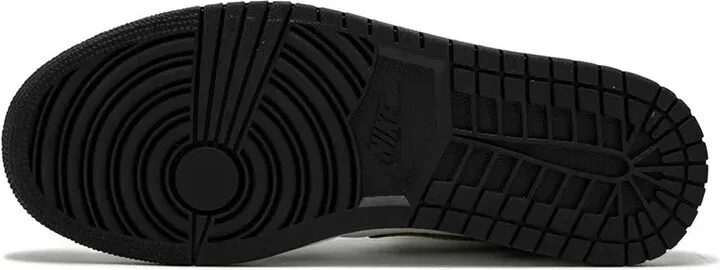 Air Jordan 1 Mid SE "Black/Gold Patent Leather" sneakers - Image 4