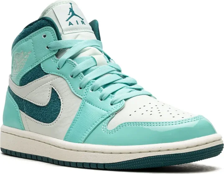 Air Jordan 1 Mid SE "Bleached Turquoise" sneakers - Image 2