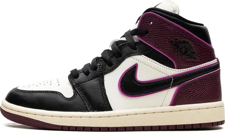 Air Jordan 1 Mid SE "Bordeaux" sneakers - Image 5
